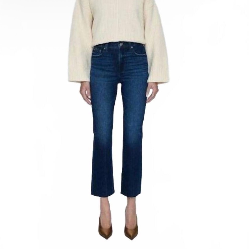 PISTOLA lennon high rise‎ crop boot cut jeans in rosslyn Size24